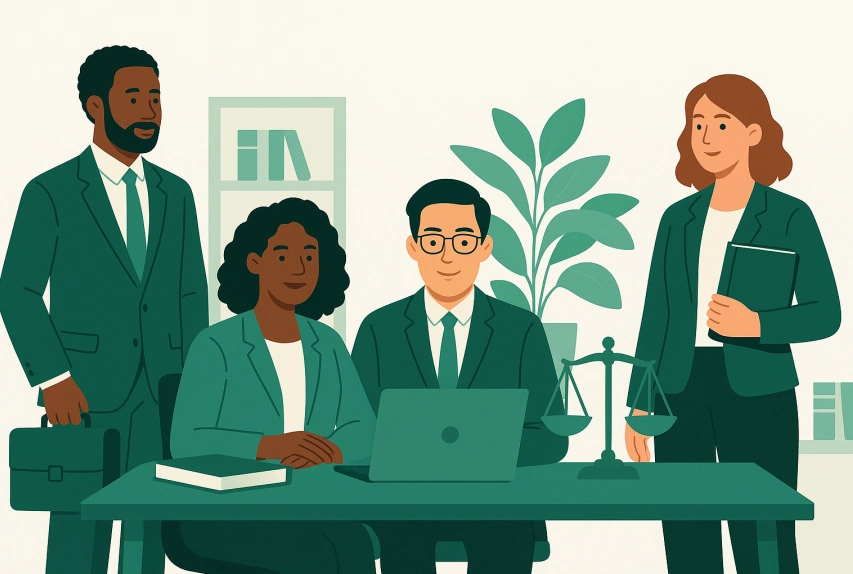 Al Khedaiwy legal team illustration